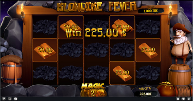 Slot machine Klondike Fever - Magic Spin