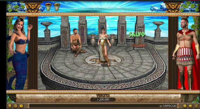 Slot machine Ulisse -Bonus Circe salvo