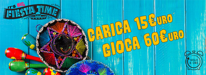 FiestaTime su Big Casino