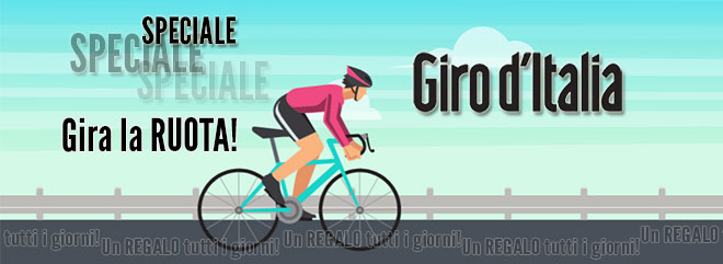 Ruota del giro d'Italia - un bonus al giorno