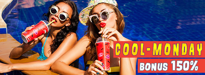 BIGcasinò COOL Monday promozione 150% fino a 300 euro bonus ricarica