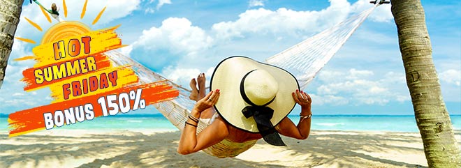 BIG Casinò promozione HOT Friday bonus 150% fino 300 € bonus
