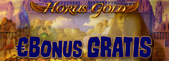 Slot machine online Horus GOLD jackpot - gioca gratis €Bonus 5€ 15€ BIGcasinò
