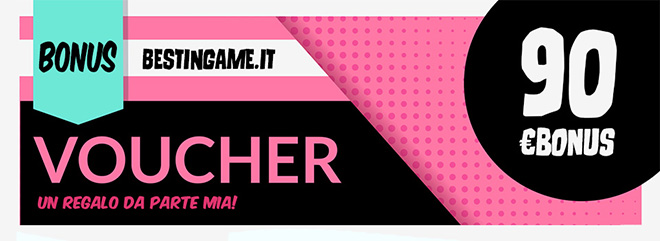 Voucher amici 90€Bonus gratis